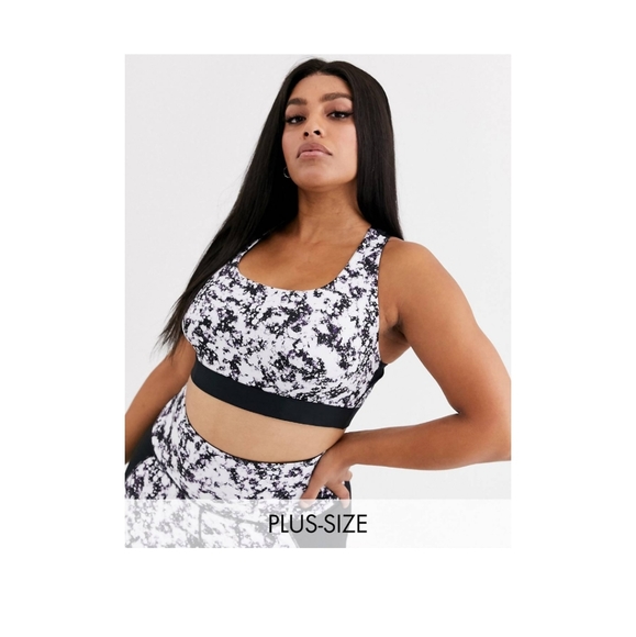 ASOS/ Wolf & Whistle Curve Workout/ Gym Set - Picture 4 of 8